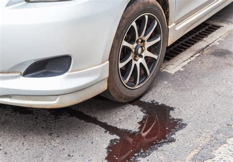 red fluid leaking from truck|How to Determine Leaking Fluid by Color